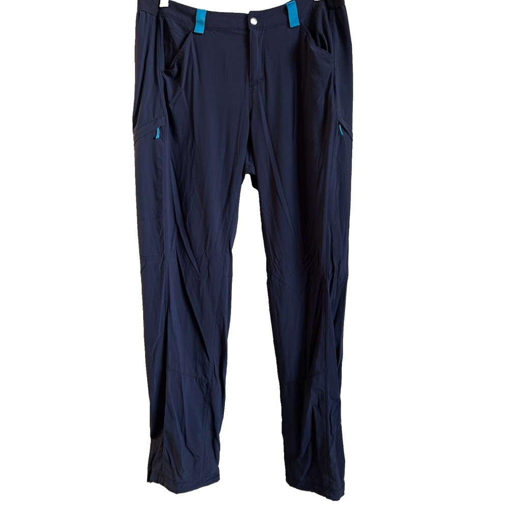 Duluth Trading Gray Nylon/Spandex No Fly Zone Pants Outdoor Hike Gym Women 12x31